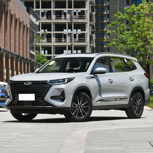 Hot Sale New Car Gasoline Petrol Vehicle Chery Tiggo Midsize 7 Seats SUV New Car